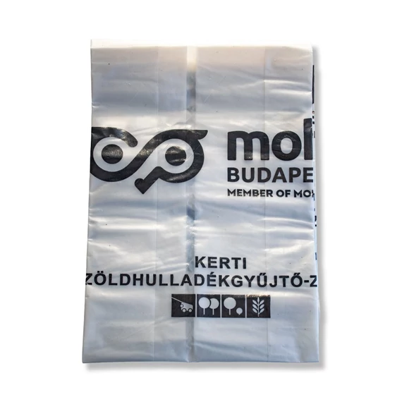 Szemeteszsák/zöldhulladék gyűjtő zsák biológiailag lebomló 120 liter