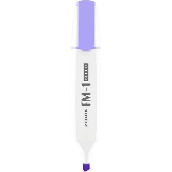 Szövegkiemelő 3,5 mm, Zebra FM-1 Mild, lila