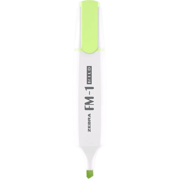Szövegkiemelő 3,5 mm, Zebra FM-1 Mild, zöld