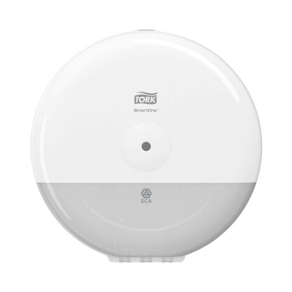 Adagoló toalettpapírhoz Mini tekercses Smart One® műanyag T8 Elevation Tork fehér_681000