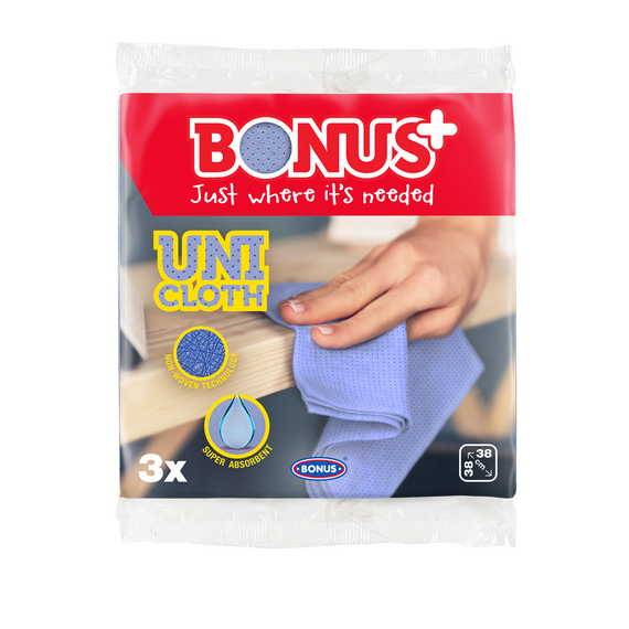 Törlőkendő kevertszálas Uni Bonus_B179
