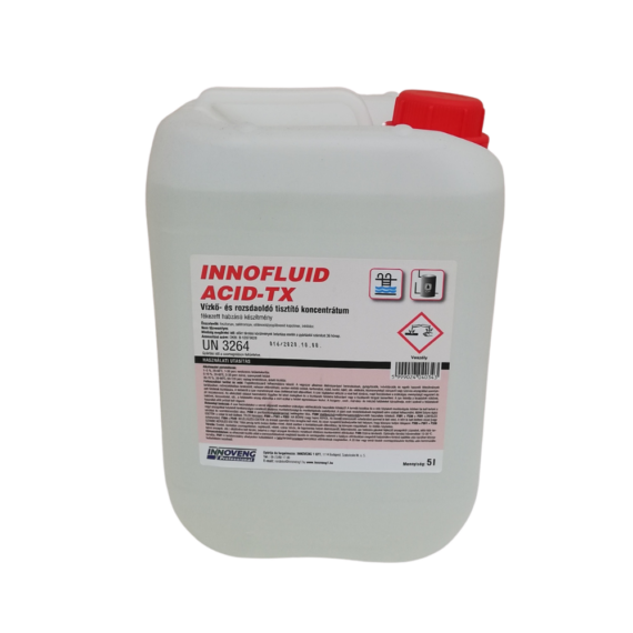 Vízkőoldó 5000 ml nem habzó Innofluid Acid-Tx