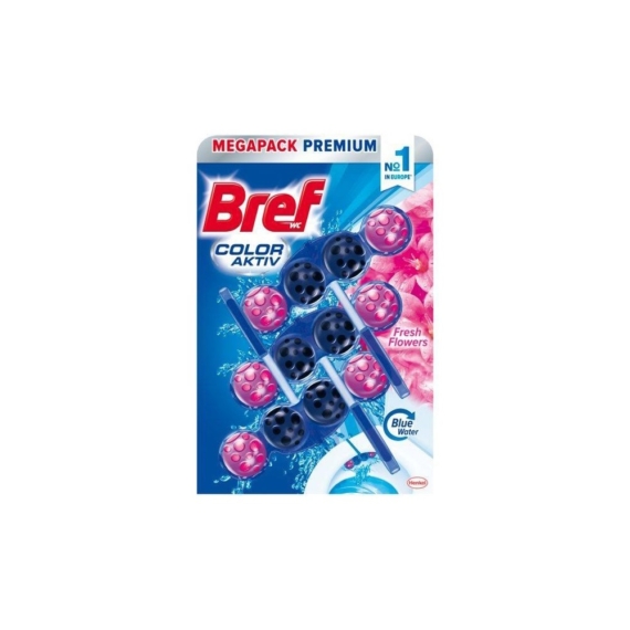 WC illatosító golyós 3 x 50 g Color Aktiv Bref Fresh Flowers