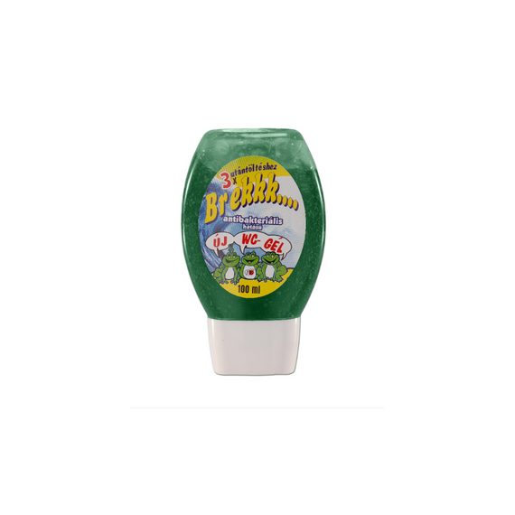 WC tisztító gél 100 ml Brekk zöld