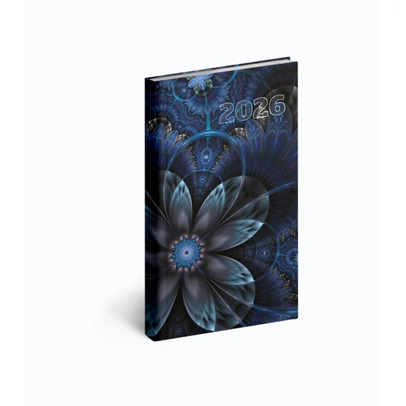 Zsebnaptár álló Picture, fehér lapokkal fraktál Realsystem 2026.