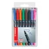 Kép 1/2 - Alkoholos marker készlet 0,7mm, STABILO OHPen F, 8 klf. szín