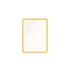 Kép 2/4 - Bemutatótábla panel, A4, 5 db/csomag, Durable Sherpa sárga