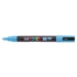 Kép 2/2 - Dekormarker 0,9-1,3mm, Uni Posca PC-3M világoskék