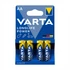 Kép 1/2 - Elem AA ceruza LR06 Longlife Power 4 db/csomag, Varta