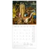 Kép 2/2 - Falinaptár képes lemeznaptár 300x300mm, Hieronymus Bosch Realsystem 2026.