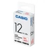 Kép 3/5 - Feliratozógép szalag XR-12WER1 12mmx8m Casio piros/fehér