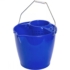Kép 1/2 - Felmosó vödör 12 literes kicsavaró kosárral kerek Kék