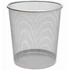 Kép 1/2 - Fémhálós papírkosár 20 liter 29,5x33cm, nagy Bluering® ezüst
