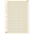 Kép 2/2 - Gyűrűs kalendárium utántöltő csomag  1/513 sárga papíros négyzethálós jegyzet L mérethez Realsystem