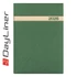 Kép 1/2 - Határidőnapló The Boss A5 napi, fehér lapokkal zöld Dayliner 2026.