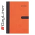Kép 1/2 - Határidőnapló Winner A5 heti, fehér lapokkal narancs Dayliner 2026.
