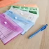 Kép 4/4 - Irattartó tasak DL `csekk` patentos PP Bluering® transzparens narancs