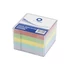 Kép 1/2 - Kockatömb 8x8x6,5cm, ragasztás nélküli, transzparens tartóban színes pasztell 8x8x6,5cm, Bluering®