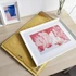 Kép 2/2 - Légpárnás tasak 20/K szilikon külső méret 370x480mm, belső méret 350x470mm, Bluering® barna