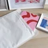 Kép 2/2 - Légpárnás tasak 20/K szilikon külső méret 370x480mm, belső méret 350x470mm, Bluering® fehér