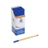 Kép 2/4 - Rostirón, tűfilc vízbázisú, 0,5mm, hatszögletű test, Bluering® kék