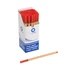 Kép 2/6 - Rostirón, tűfilc vízbázisú, 0,5mm, hatszögletű test, Bluering® piros