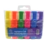 Kép 2/5 - Szövegkiemelő lapos testű készlet, Bluering® 6 klf. szín