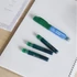 Kép 4/5 - Táblamarker 2,2-5,2mm, vágott hegyű, cserélhető betétes, Bluering zöld