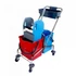 Kép 3/5 - Takarítókocsi króm vázas 2 x 18 liter CK757-T