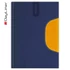 Kép 1/4 - Tárgyalási napló Memphis B5 napló, fehér lapokkal kék-sárga Dayliner 2026.
